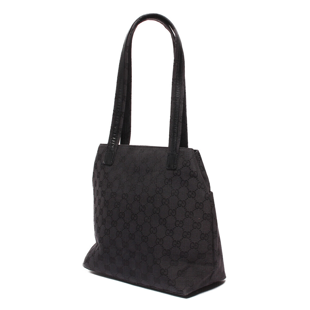 Gucci black GG monogram canvas tote bag - Picture 2 of 6